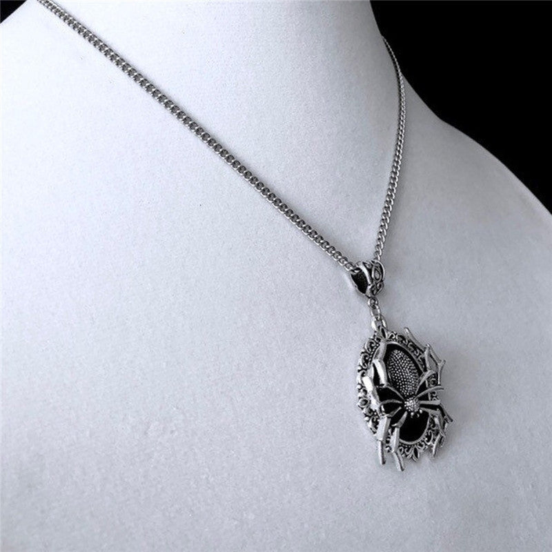Wholesale Gothic necklace jewelry silver plated pendant